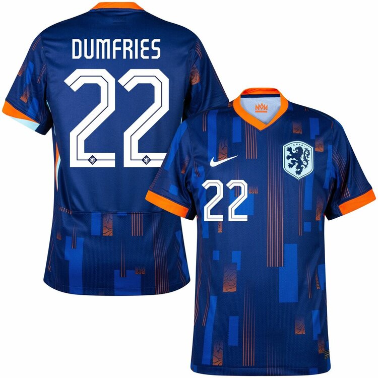 Maillot Pays Bas 2024 2025 Exterieur Dumfries