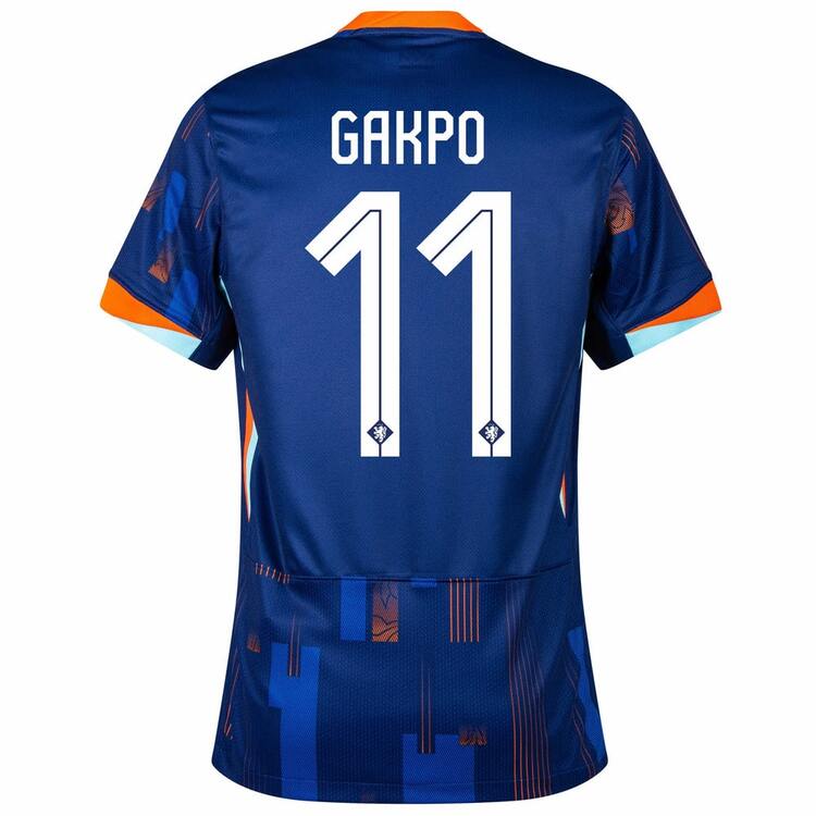 Maillot Pays Bas 2024 2025 Exterieur Gakpo