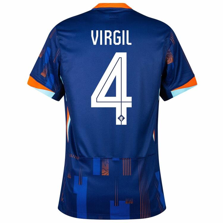 Maillot Pays Bas 2024 2025 Exterieur Virgil