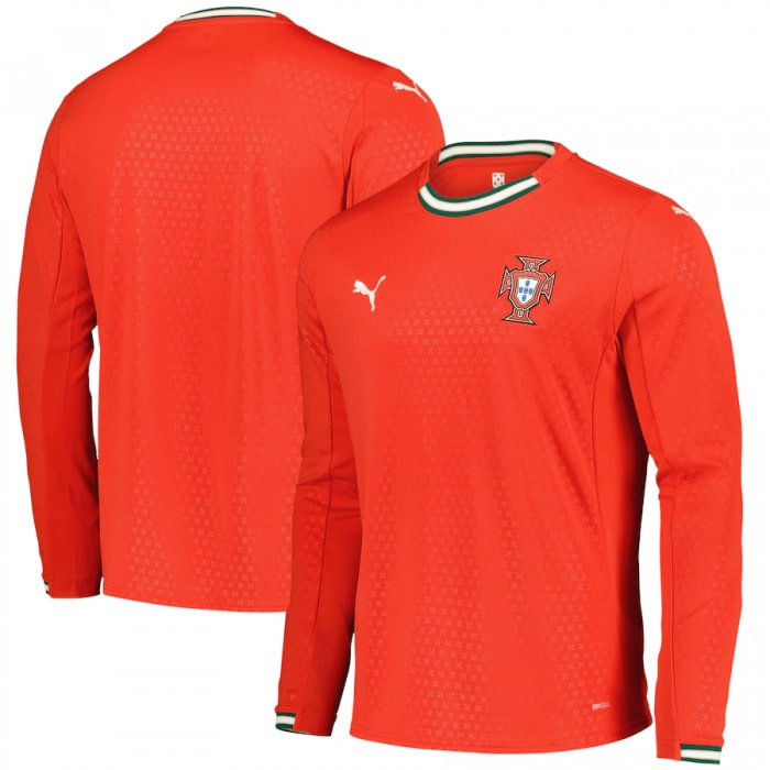 Maillot Portugal Domicile 2025 2026 Manches Longues