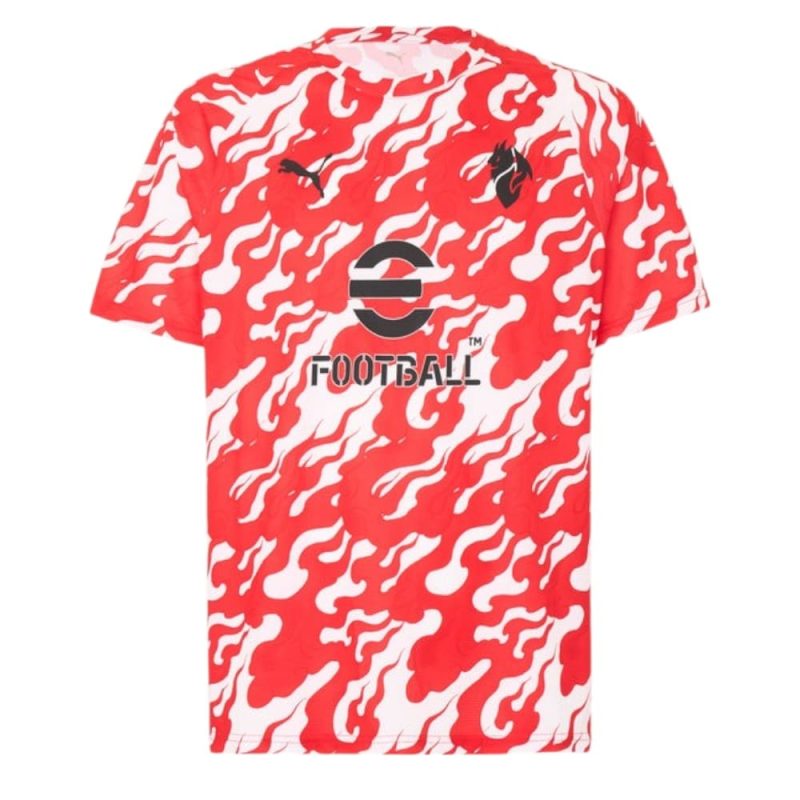 Maillot Pre Match Milan AC 2025 2026 Maillot Pre Match Milan AC 2025 2026