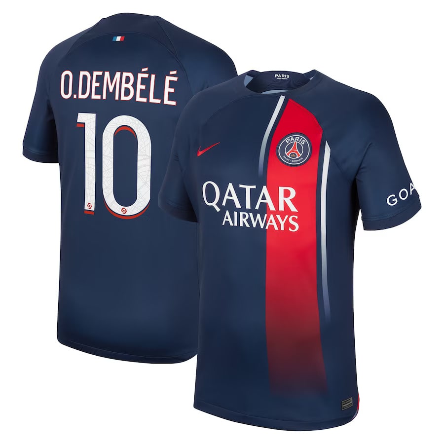 MAILLOT PSG DOMICILE 2023 2024 DEMBELE