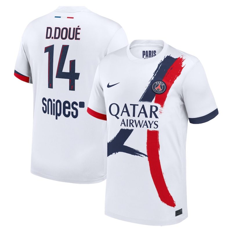 Maillot PSG Exterieur 2024 2025 Désiré Doué