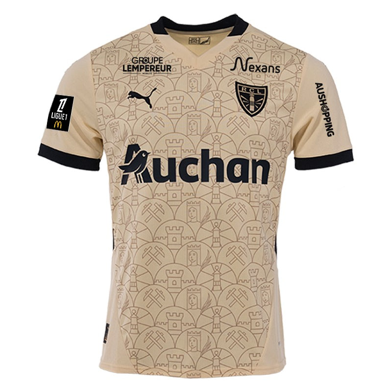 Maillot RC Lens Sainte Barbe Or 2024 2025