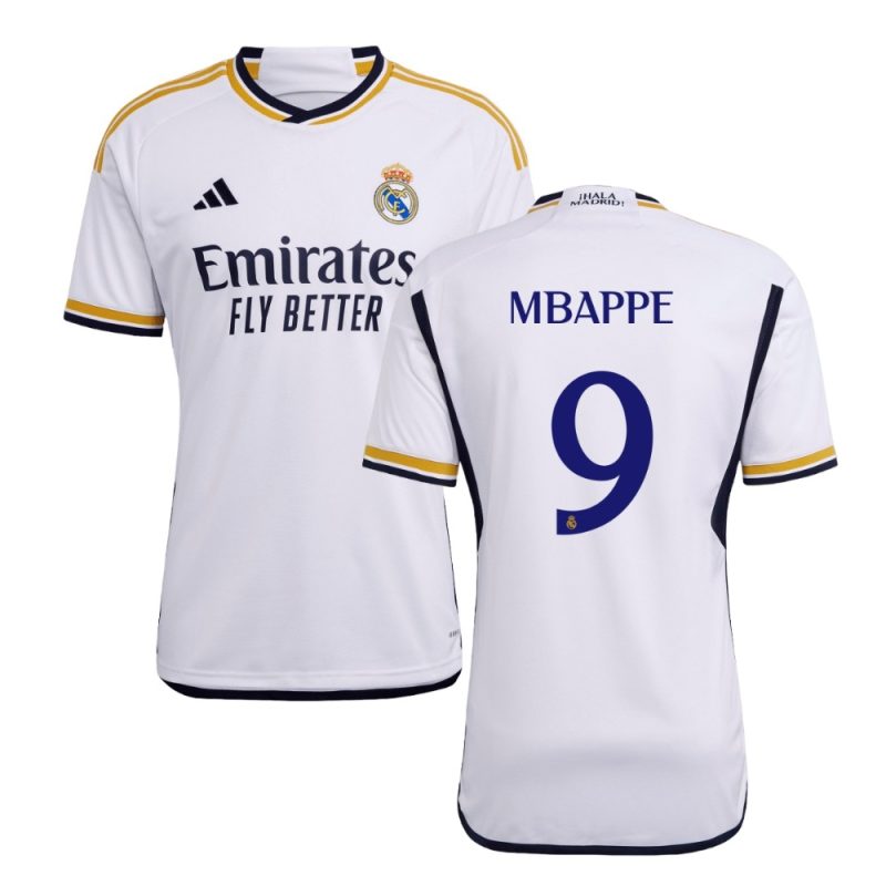 Maillot Real Madrid Mbappe Domicile 2023 2024