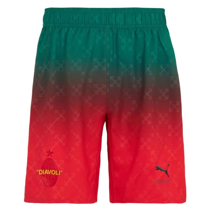 Maillots Kit Enfant Milan AC Fourth Off White Rouge 2024 2025