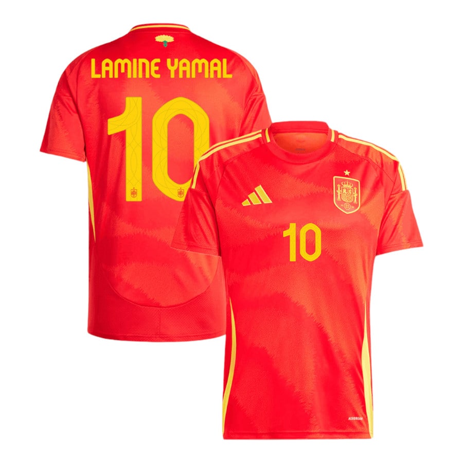 httpsfoot star.comwp contentuploads202408Maillot Espagne Domicile 2024 2025 Lamine Yamal 1 3