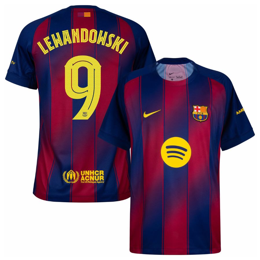 Maillot Barca Domicile 2025 2026 Lewandowski
