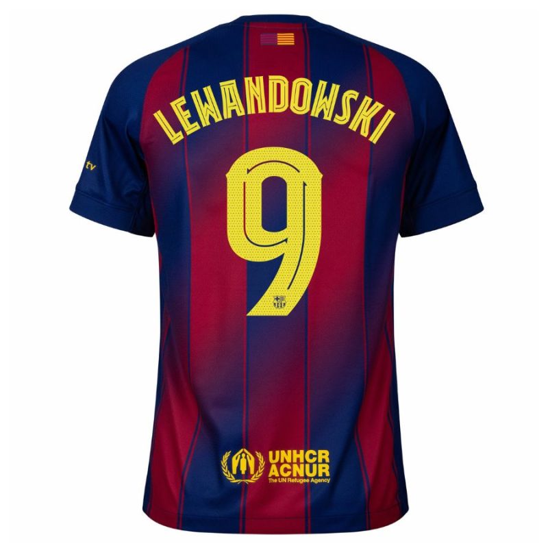 Maillot Barca Domicile 2025 2026 Lewandowski Maillot Barca Domicile 2025 2026 Lewandowski