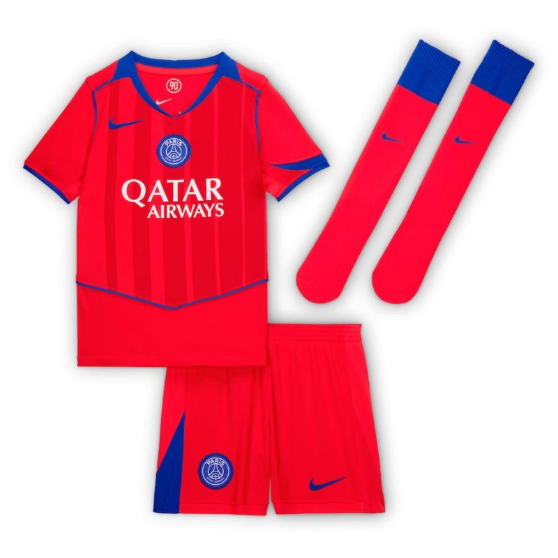 Maillot Kit Enfant PSG Third 2025 2026 Vitinha Maillot Kit Enfant PSG Third 2025 2026 Vitinha