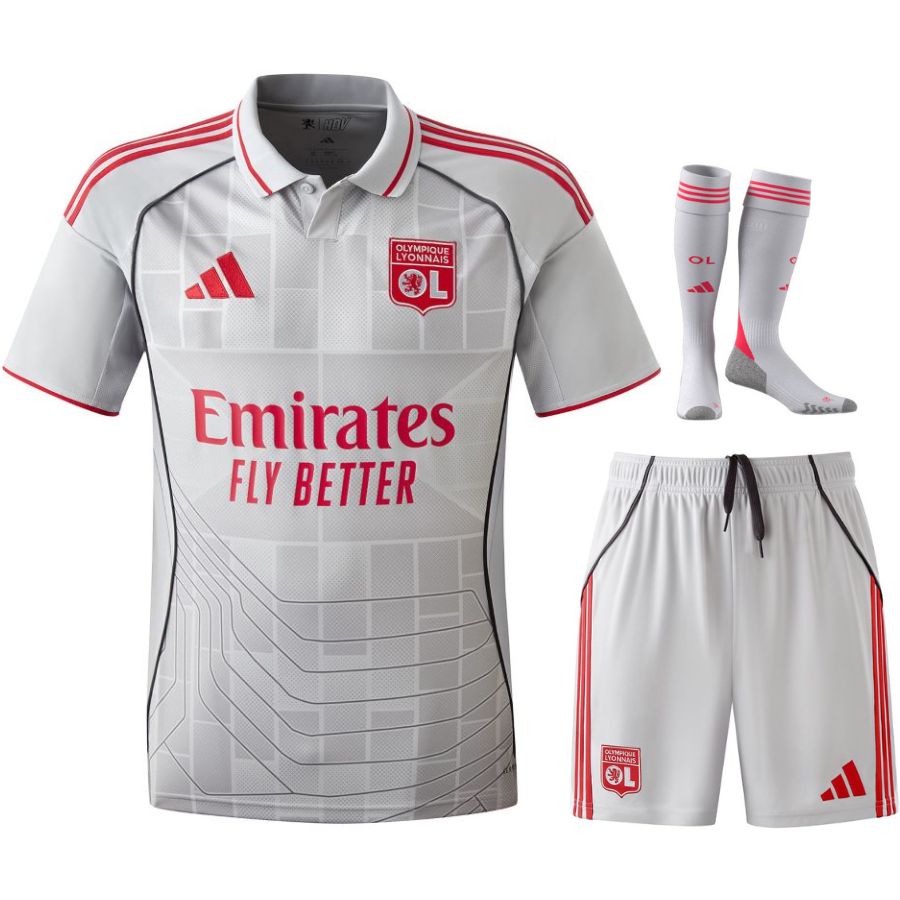Maillot Kit Enfant OL Third 2025 2026 Maillot Kit Enfant OL Third 2025 2026