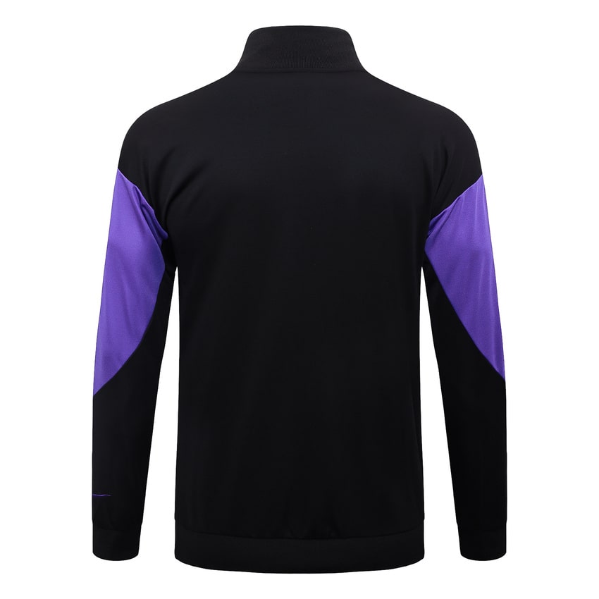Survetement-Barca-Veste-2025-2026-Noir-Violet-4 Survetement Barca Veste 2025 2026 Noir Violet 4