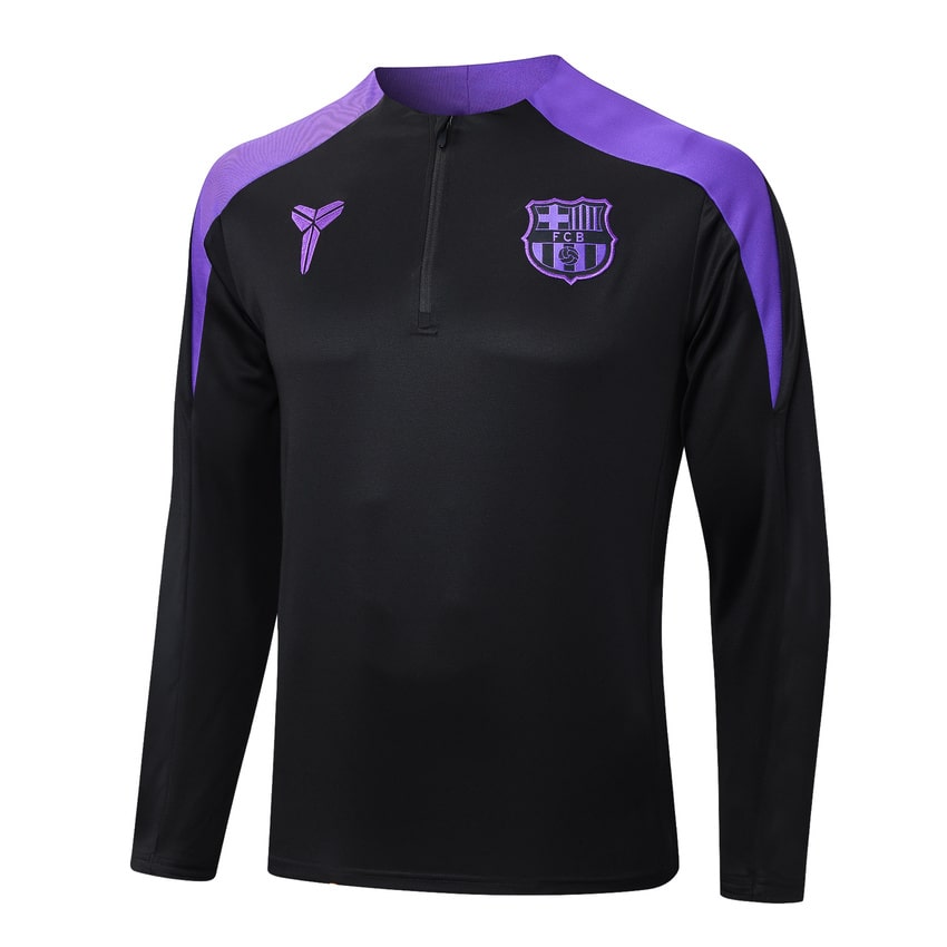 Survetement Barca Training 2025 2026 Noir Violet