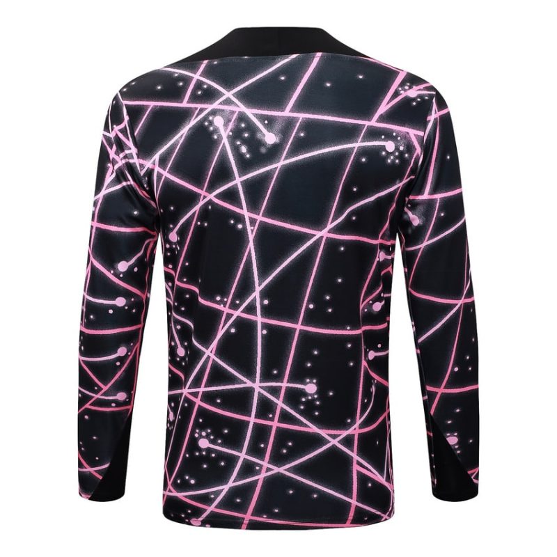 Survetement PSG Training 2025 2026 Noir Rose