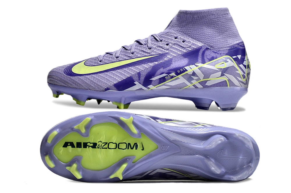 N Air Zoom Mercurial Superfly 10 Elite FG United - Purple Agate/Barely Volt