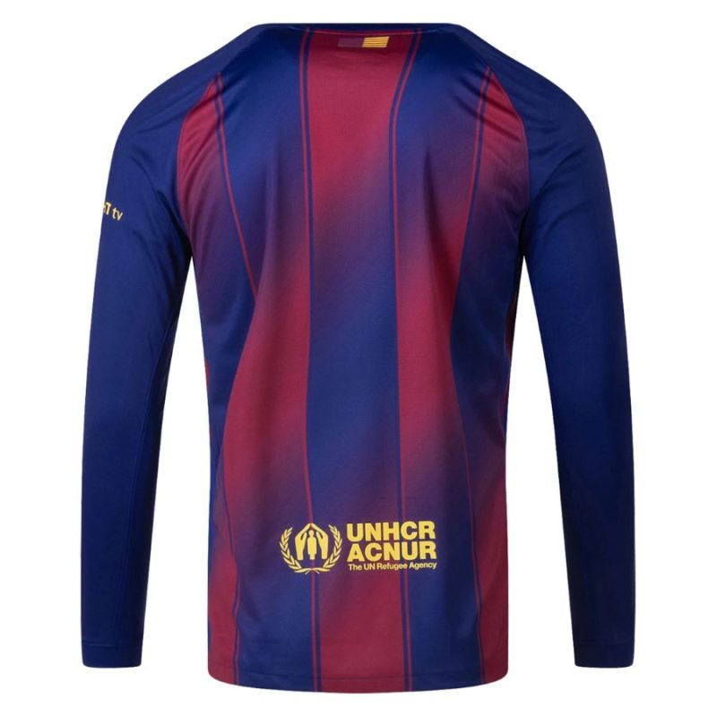 Maillot Barca 2025 2026 Domicile Manches Longues