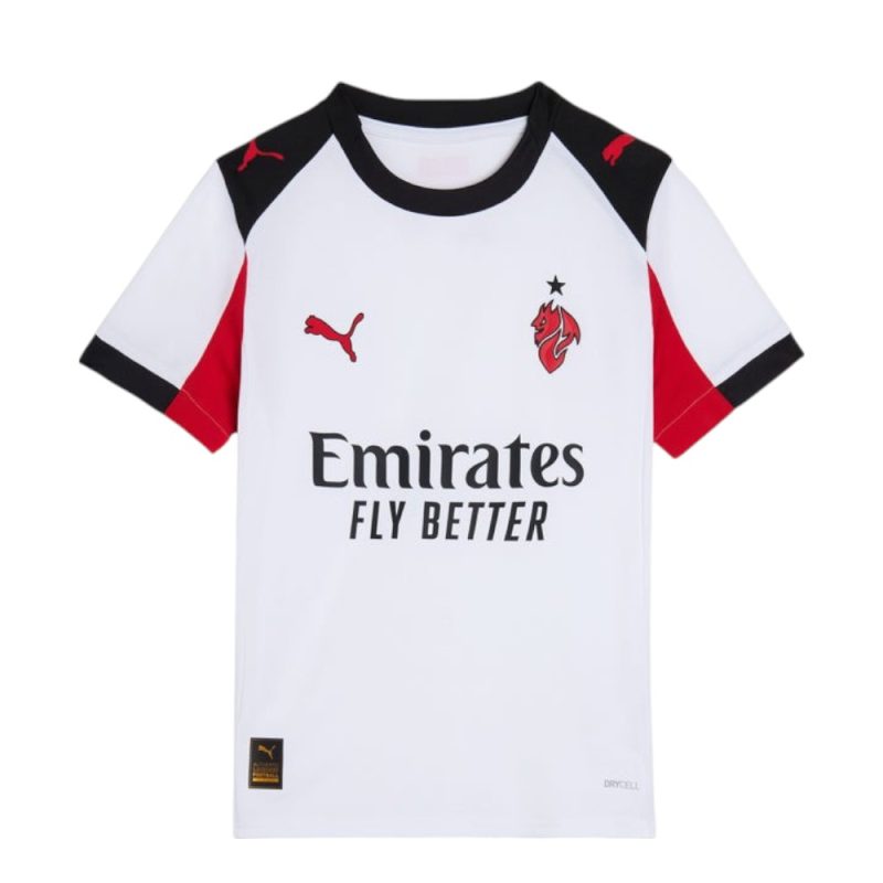 Maillot Enfant Milan AC Exterieur 2025 2026