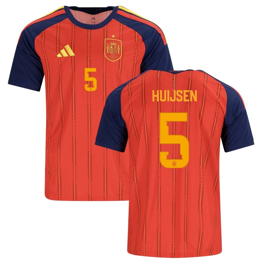 Maillot Espagne Domicile 2026 2027 Huijsen Maillot Espagne Domicile 2026 2027 Huijsen