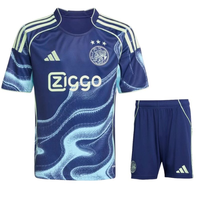 Maillot Kit Enfant Ajax Exterieur 2025 2026 Maillot Kit Enfant Ajax Exterieur 2025 2026