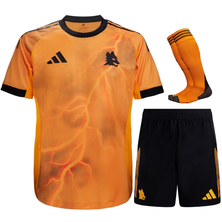 Maillot Kit Enfant AS Roma Exterieur 2025 2026