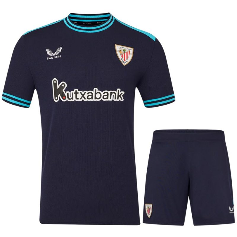 Maillot Kit Enfant Athletic Bilbao Exterieur 2025 2026 Maillot Kit Enfant Athletic Bilbao Exterieur 2025 2026