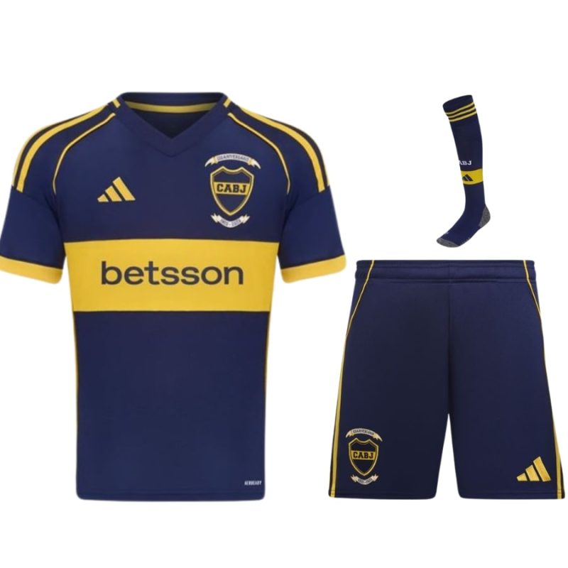 Maillot Kit Enfant Boca Junior Domicile 2025 2026 Maillot Kit Enfant Boca Junior Domicile 2025 2026