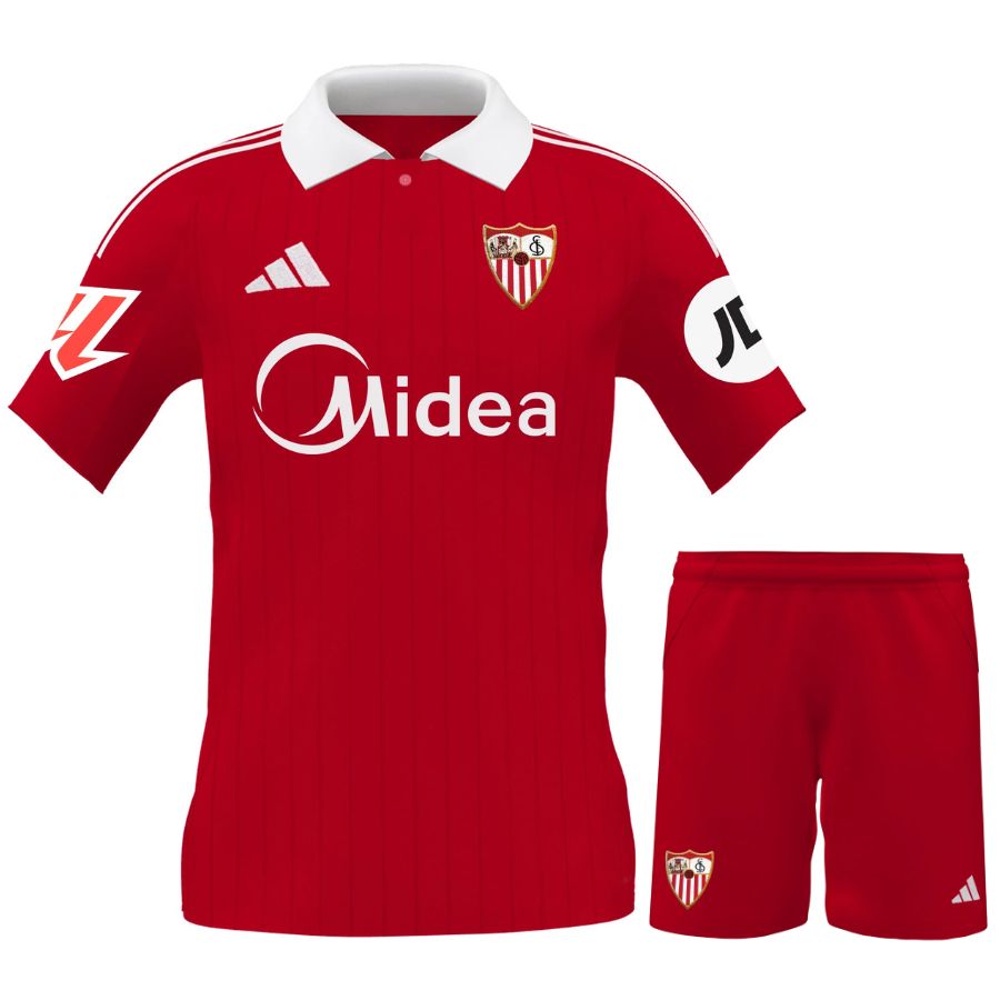 Maillot Kit Enfant FC Seville Exterieur 2025 2026 Maillot Kit Enfant FC Seville Exterieur 2025 2026