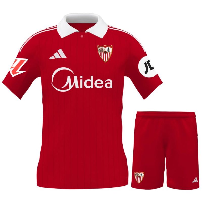 Maillot Kit Enfant FC Seville Exterieur 2025 2026 Maillot Kit Enfant FC Seville Exterieur 2025 2026