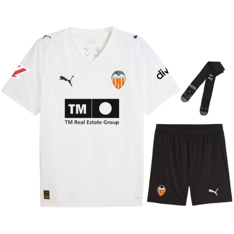 Maillot Kit Enfant FC Valence Domicile 2025 2026 Noir Maillot Kit Enfant FC Valence Domicile 2025 2026 Noir