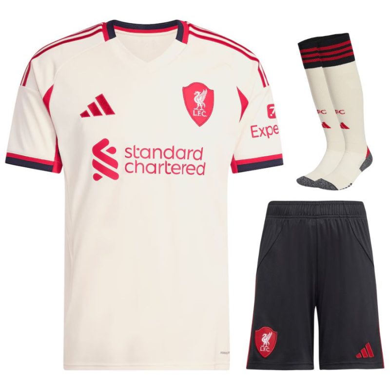 Maillot Kit Enfant Liverpool Exterieur 2025 2026 Maillot Kit Enfant Liverpool Exterieur 2025 2026