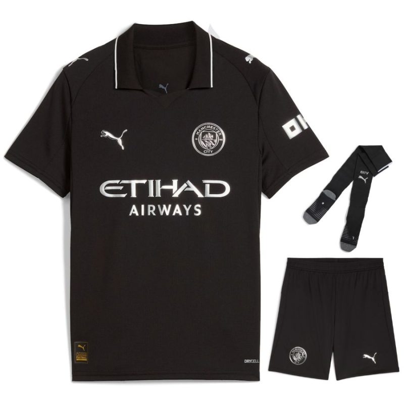 Maillot Kit Enfant Manchester City Exterieur 2025 2026 Maillot Kit Enfant Manchester City Exterieur 2025 2026