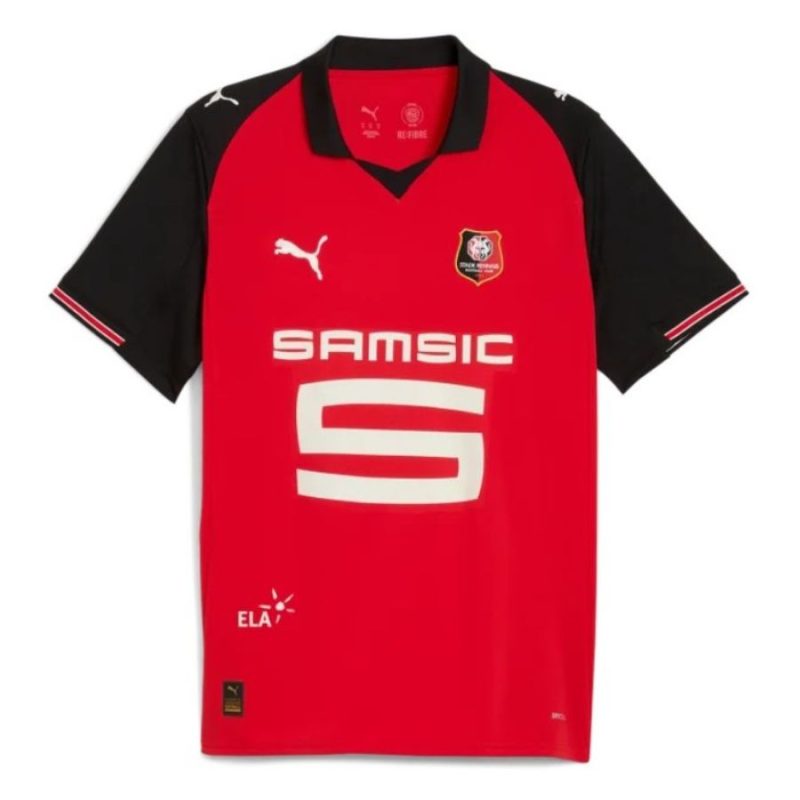 Maillot Kit Enfant Stade Rennais Domicile 2025 2026 Maillot Kit Enfant Stade Rennais Domicile 2025 2026
