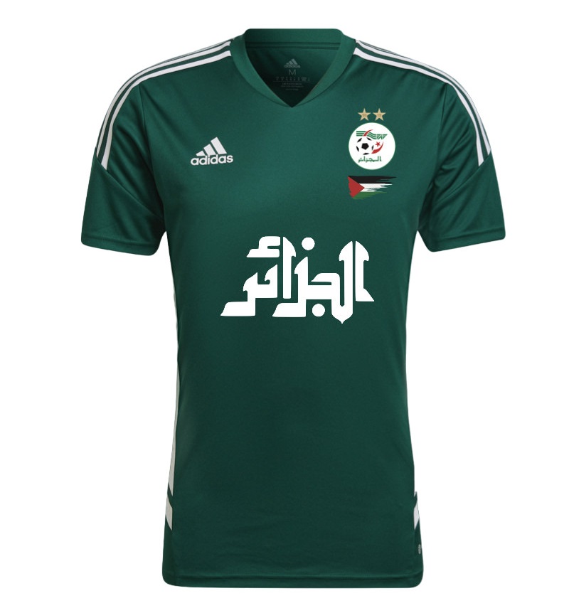 Maillot Algerie Palestine 2023 Vert
