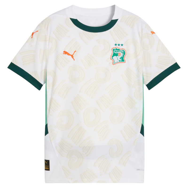 Maillot Enfant Cote d’Ivoire Exterieur 2024 2025 Maillot Enfant Cote d’Ivoire Exterieur 2024 2025