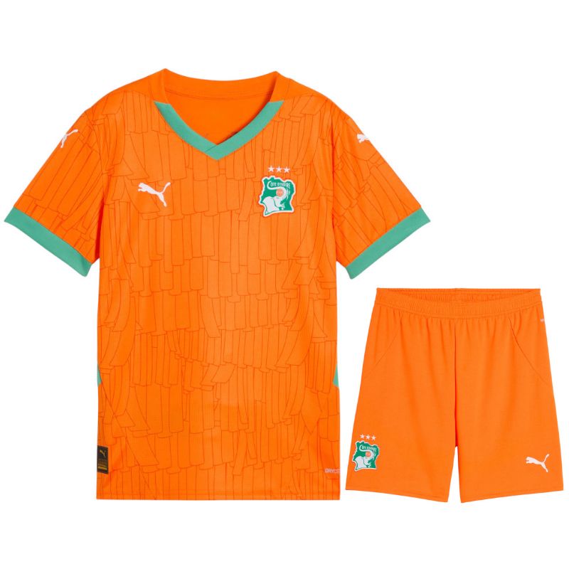 Maillot Kit Enfant Cote d’Ivoire Domicile 2024 2025 Maillot Kit Enfant Cote d’Ivoire Domicile 2024 2025