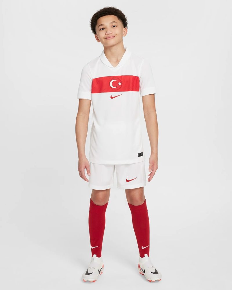 Maillot Kit Enfant Turquie Domicile 2024 2025 Maillot Kit Enfant Turquie Domicile 2024 2025