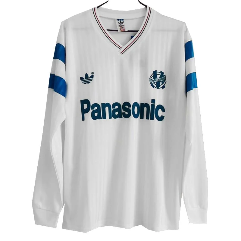 Maillot Olympique de Marseille domicile Manches Longues 1990/91