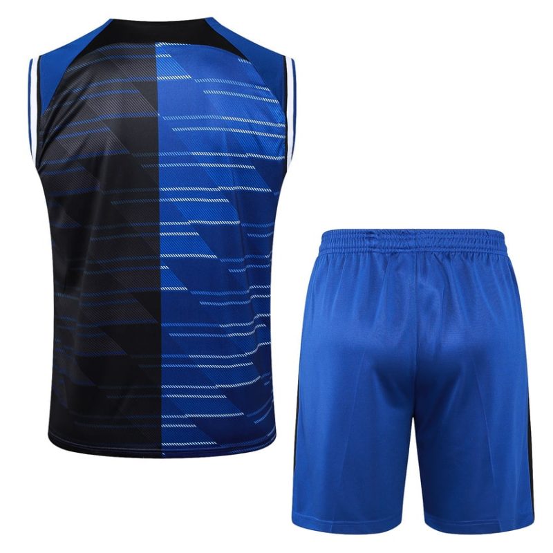 Debardeur Short Inter Milan 2024 2025 Bleu Noir Debardeur Short Inter Milan 2024 2025 Bleu Noir