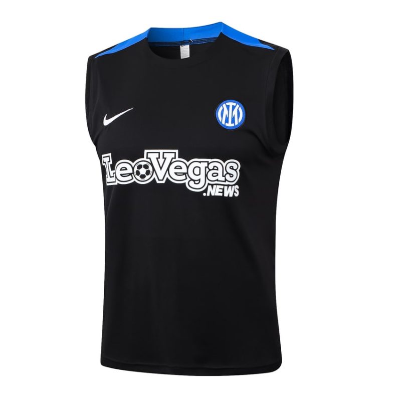 Debardeur Short Inter Milan 2024 2025 Noir Foncé