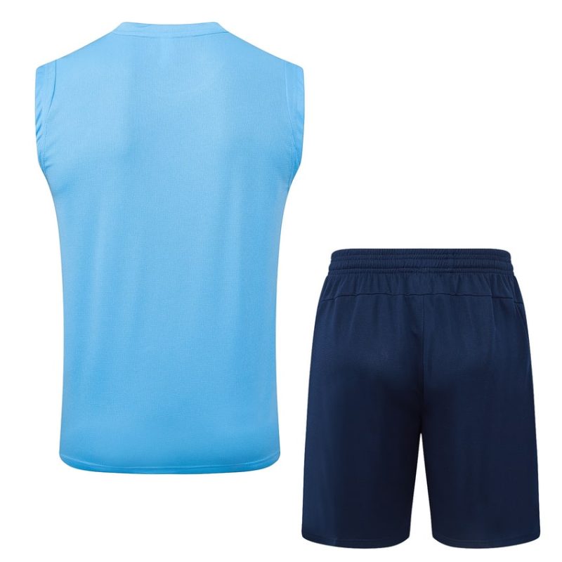 Debardeur Short Manchester City 2025 2026 Bleu Ciel