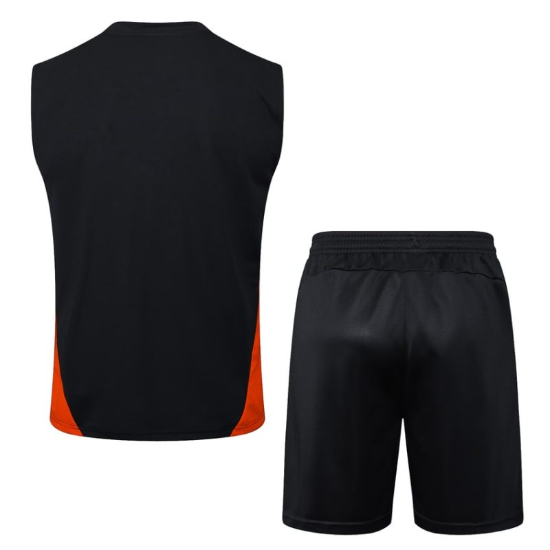 Debardeur Short Milan AC 2024 2025 Noir Debardeur Short Milan AC 2024 2025 Noir