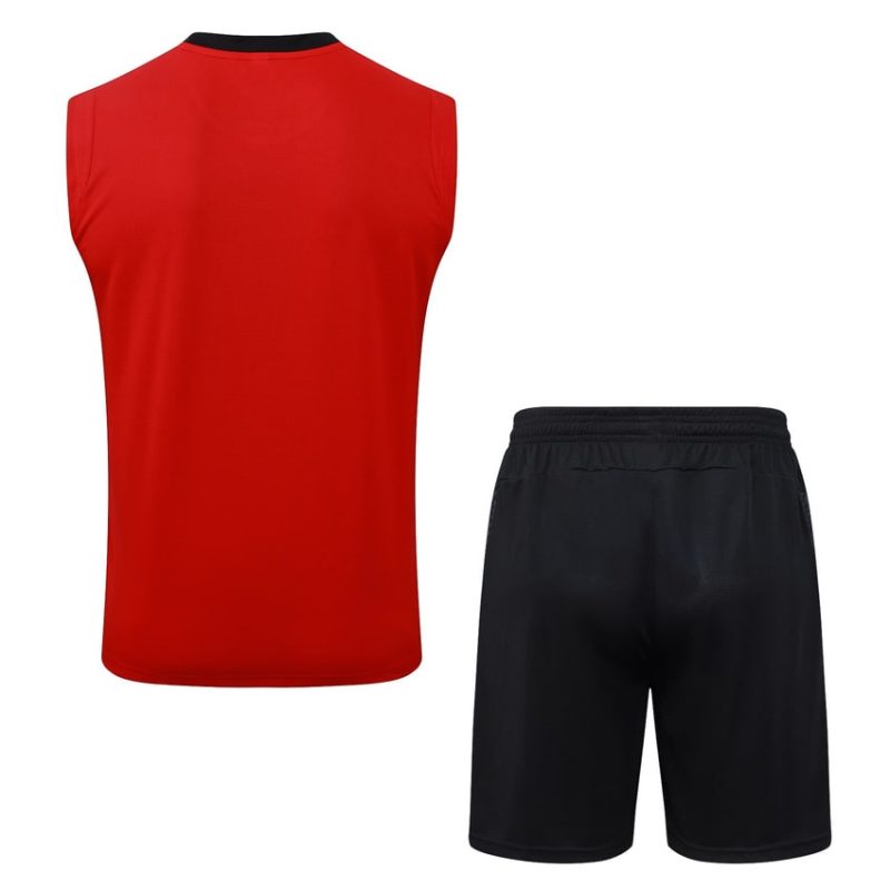 Debardeur Short Milan AC 2025 2026 Rouge Clair Debardeur Short Milan AC 2025 2026 Rouge Clair
