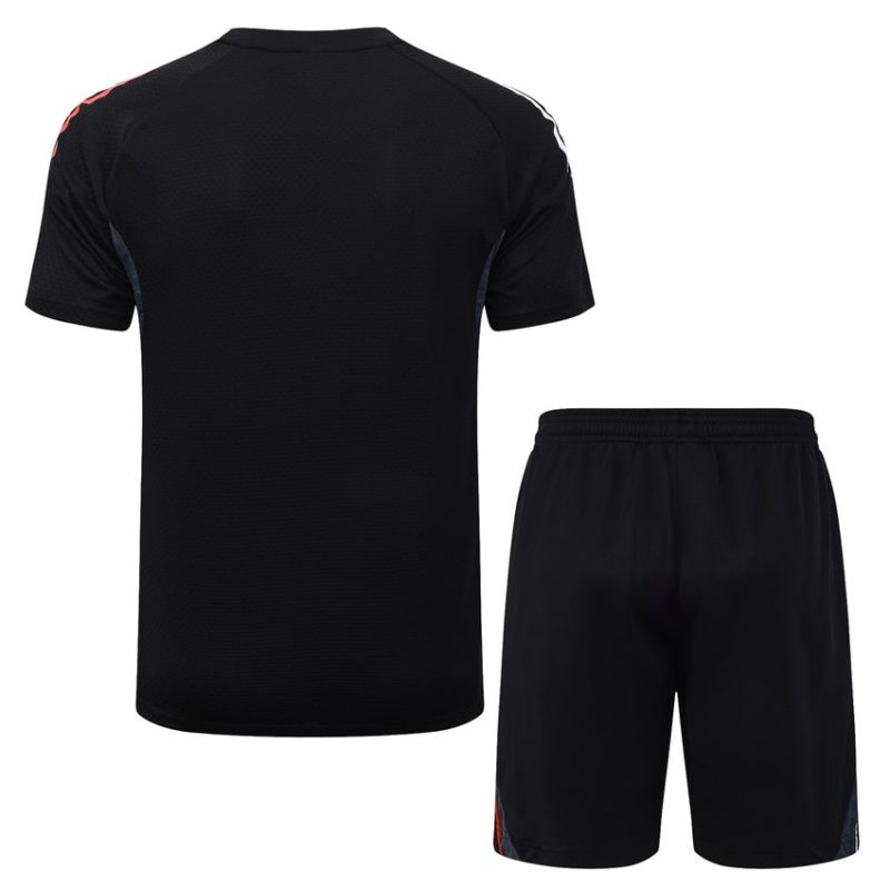 Ensemble Maillot Short Ajax 2025 2026 Noir Sombre