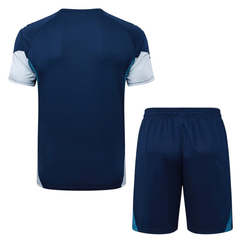 Ensemble Maillot Short Arsenal 2025 2026 Bleu Blanc