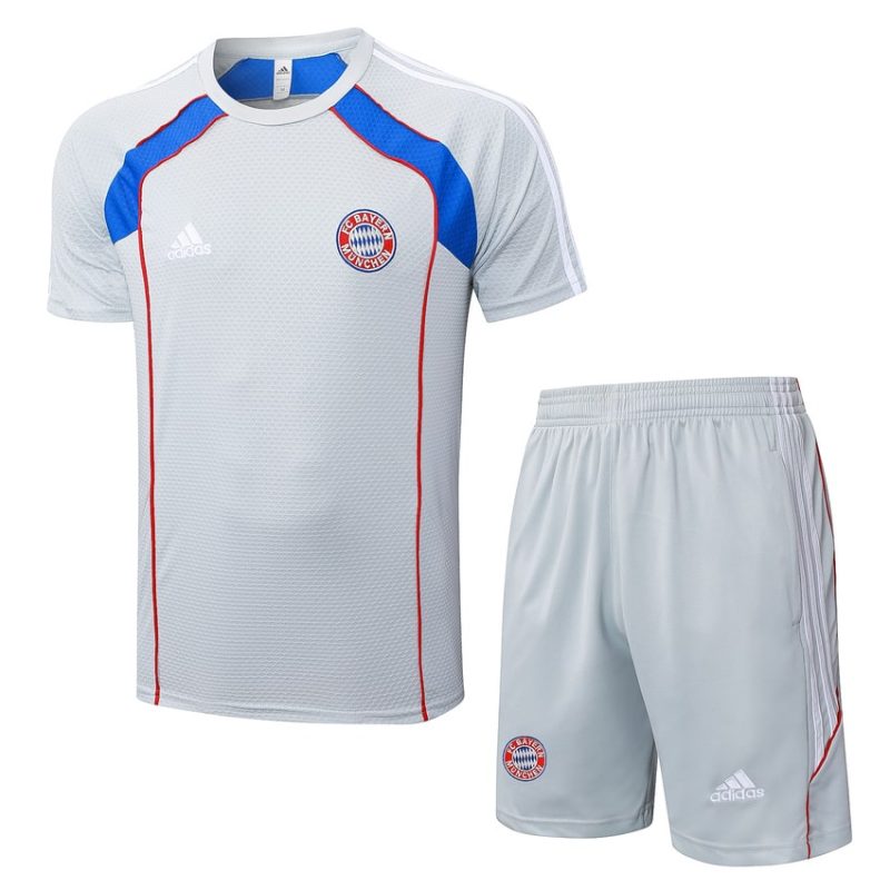 Ensemble Maillot Short Bayern Munich 2025 2026 Gris Ensemble Maillot Short Bayern Munich 2025 2026 Gris