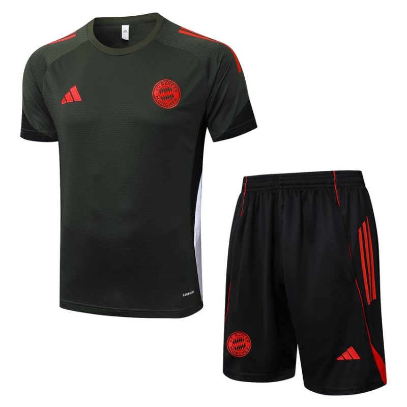 Ensemble Maillot Short Bayern Munich 2025 2026 Noir Sombre Ensemble Maillot Short Bayern Munich 2025 2026 Noir Sombre