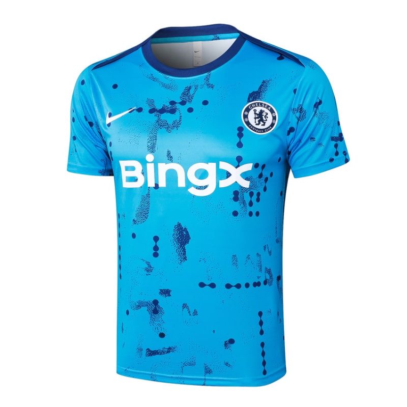 Ensemble Maillot Short Chelsea 2024 2025 Bleu Ciel