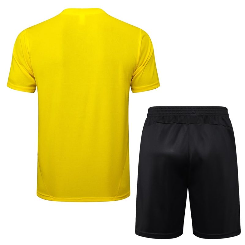 Ensemble Maillot Short Dortmund 2024 2025 Jaune