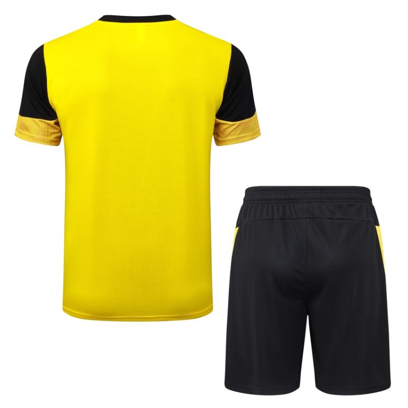 Ensemble Maillot Short Dortmund 2025 2026 Jaune Noir Ensemble Maillot Short Dortmund 2025 2026 Jaune Noir