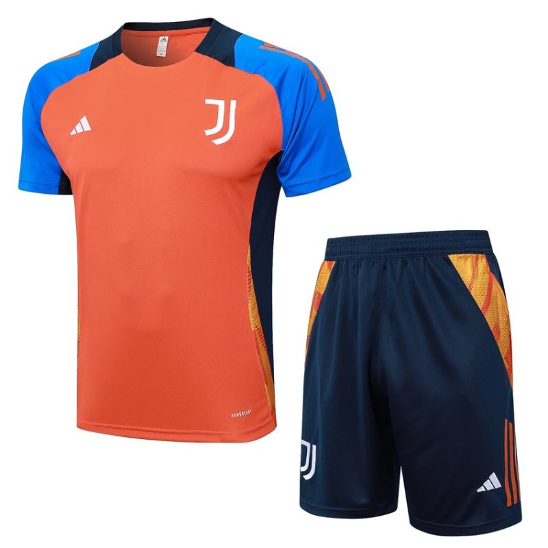 Ensemble Maillot Short Juventus 2024 2025 Orange